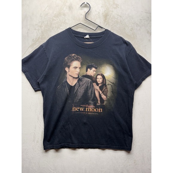 Twilight Other - Y2K Twilight New Moon Movie Promo T Shirt Official Mens L Anvil Graphic Faded